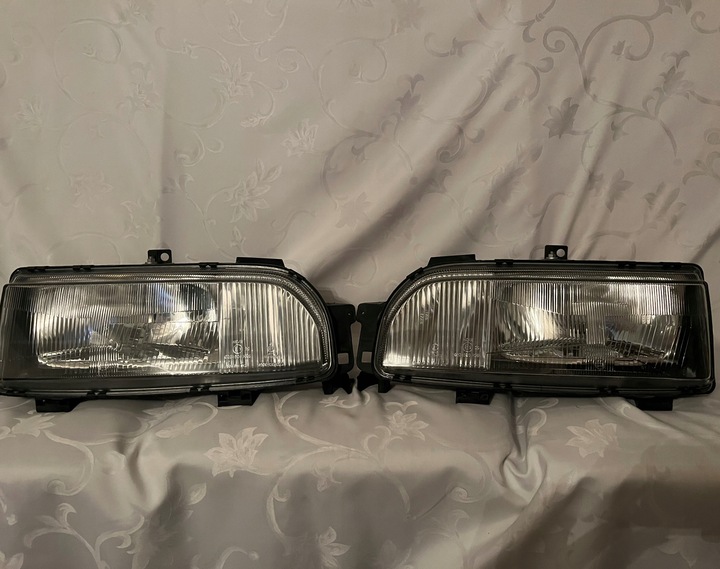 фото №1, Фары лампы левый+ правый ford scorpio mk1 рестайлинг 89-92 kpl. оригинал