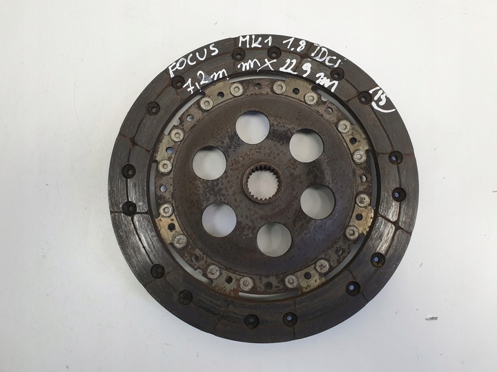 фото №6, Ford focus mk1 1.8 tdci диск притиск зчеплення