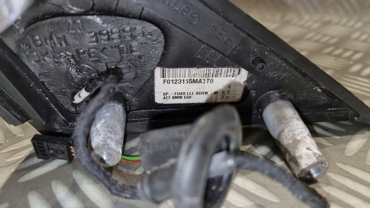 фото №14, Bmw 5 e60 e61 lci рестайлінг дзеркало сірий ліві 3 контакти освітлення led eur 09r