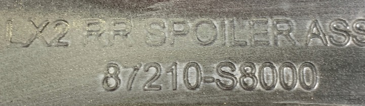 фото №15, Hyundai palisade 2020 - спойлер спойлер кришки світло сплав 87210-s8000