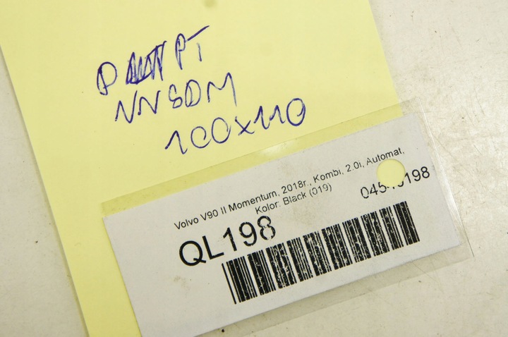 фото №8, Ql198 volvo v90 16- ^ дверь правые зад чёрный 019 универсал