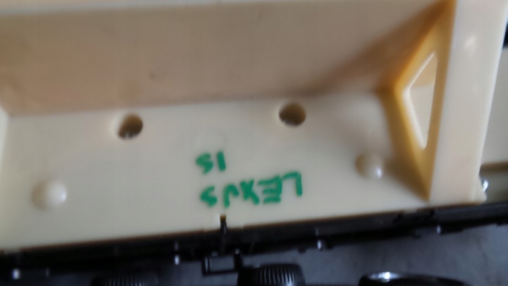 фото №9, Панель кондиціонера lexus is220 аварійний середній