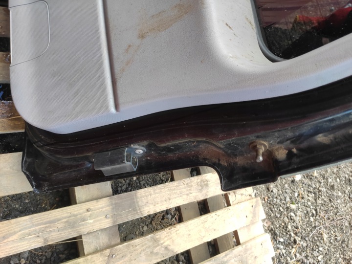 фото №13, Jeep cherokee liberty kk 07-12 кришка багажника задня зад чорна пряма