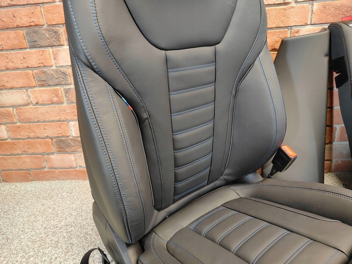 фото №15, Bmw x3 g01 lci обивка сиденья диван m набор подогрев память кожа новое