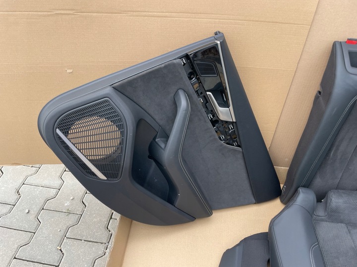 фото №14, Сиденья диван audi a4 b9 рестайлинг s-line sedan кожа алькантара идеальные комплект