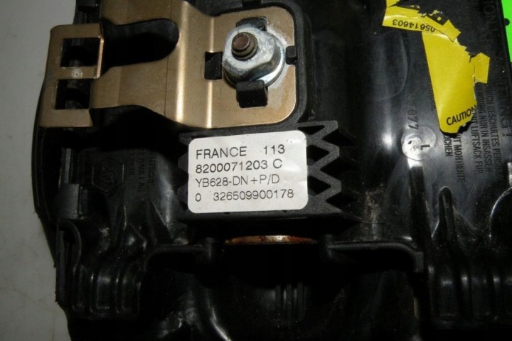 фото №7, Подушка водителя renault espace iv jk0/1_ 8200071203c 3.0l дизель 133kw
