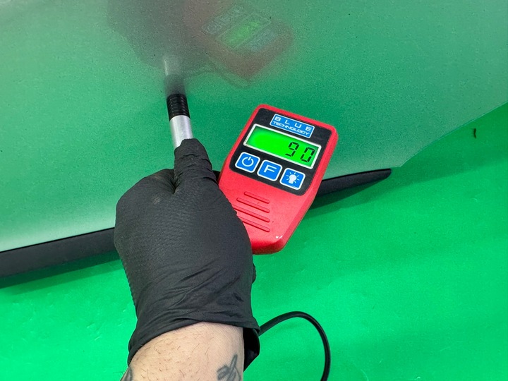 фото №11, Двері ліві задні зад сріблястий renault megane 3 iii 08- лак: ted69 hb 90um