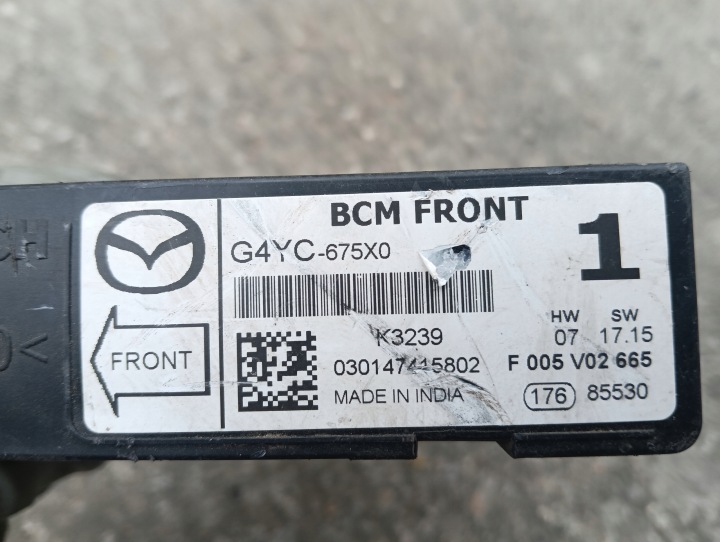 фото №5, Модуль блок керування  комфорту bcm g4yc-675x0 mazda 3 bm