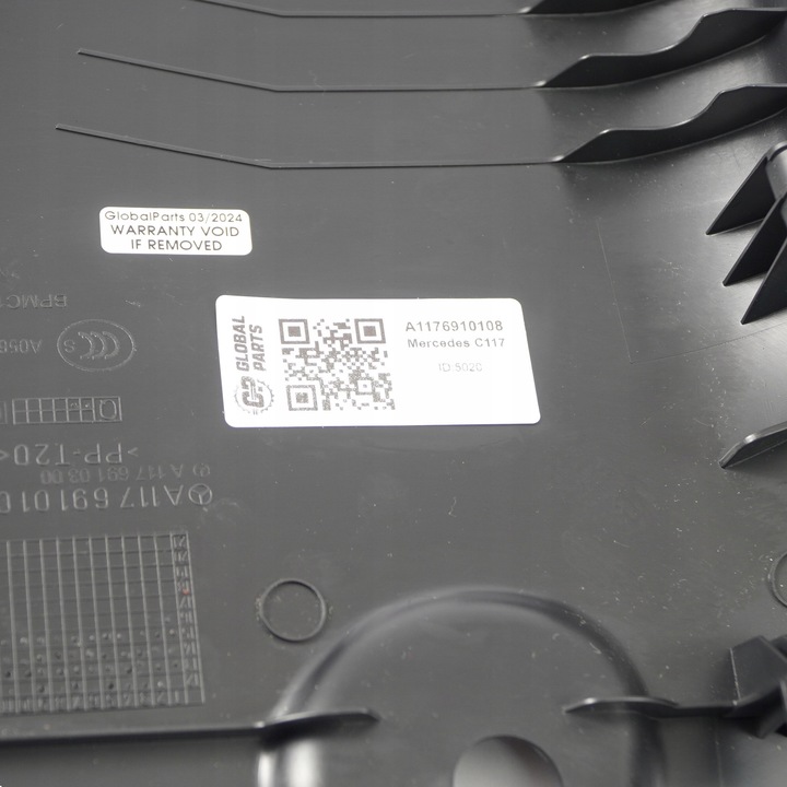 фото №9, Mercedes cla c117 захист корпус стійка b ліва чорна a1176910108