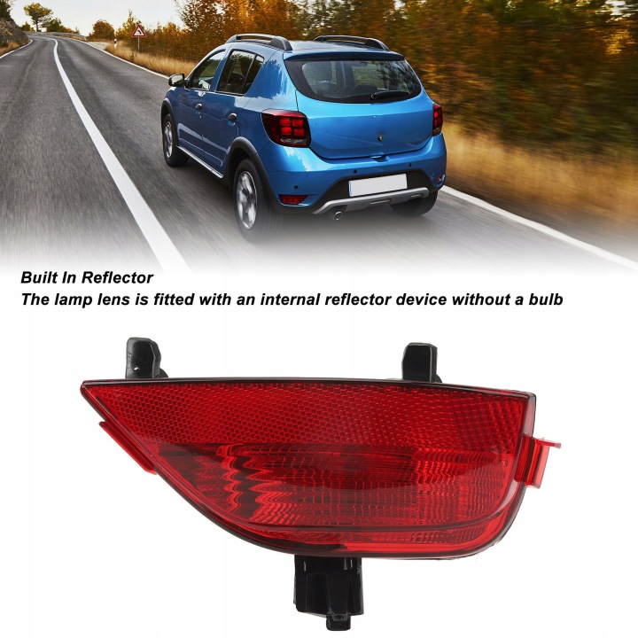 фото №11, Dacia sandero mk2 mk3 265854470r противотуманная фара задняя новая
