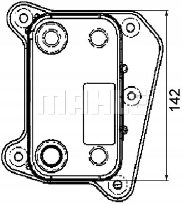 фото №3, Радиаторов масла db w202 cdi mahle