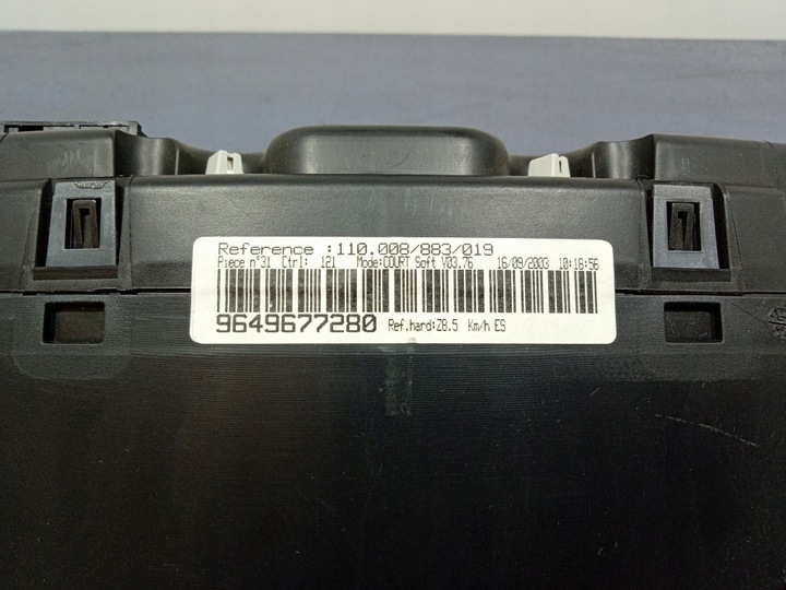 фото №5, Peugeot 607 3.0 v6 спідометр  прилади eu 9649677280