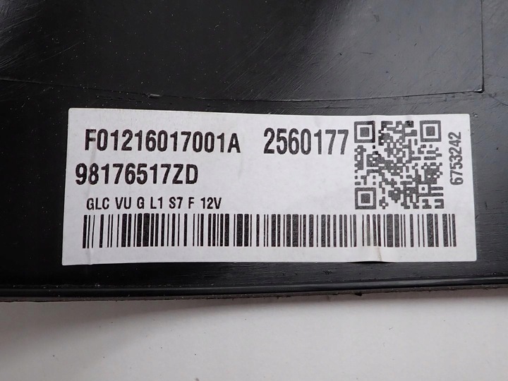 фото №10, Боковина оббивка багажника ліва 9822287277 opel combo e 21r
