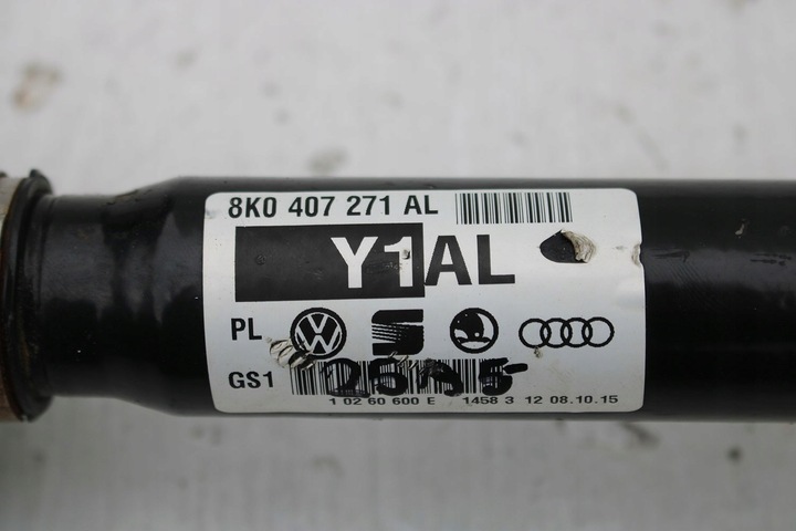фото №11, Audi a4 a5 піввісь перед 8k0407271al 8k0 407 271 al передня 8k b8 8t 8f 8k04