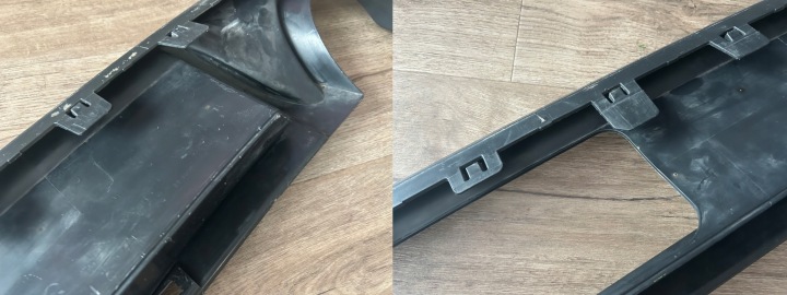 фото №14, Vw golf 7 vii hb gti рестайлінг 2016-2019 спойлер накладка бампера зад 5g6 oem номер