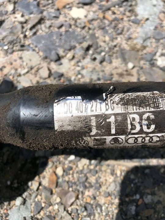 фото №5, Піввісь ліва vw passat b5 fl 8d0407271bc