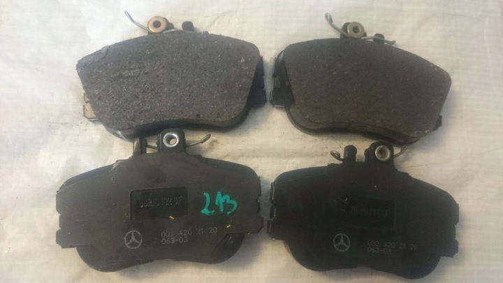 фото №1, Тормозные колодки ham.przód mercedes w202 c-klasa 0024202120