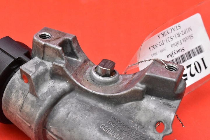 фото №5, Замок зажигания ключ 6r0905851d skoda fabia 2 ii 1.2 tsi 86 km рестайлинг 10-14