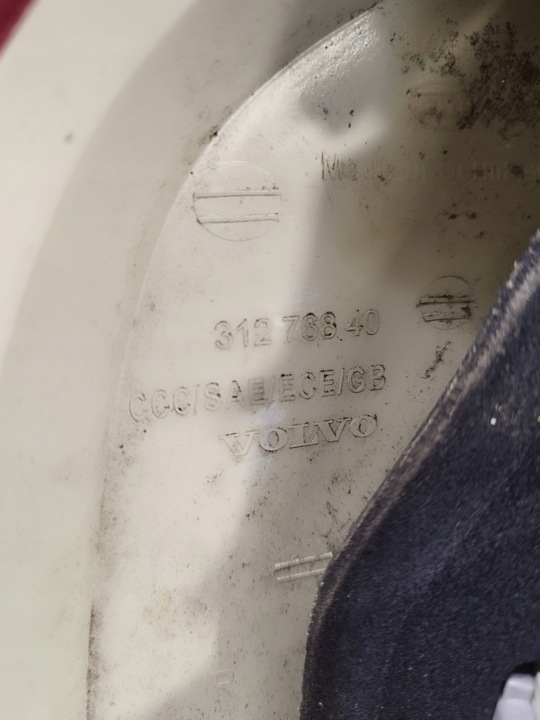 фото №8, Лампа w крило права зад задня volvo v70 iii роки 2007-2016