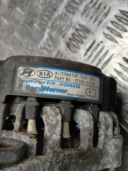 фото №8, Kia picanto iii генератор 1.0 373000-07500 2021r