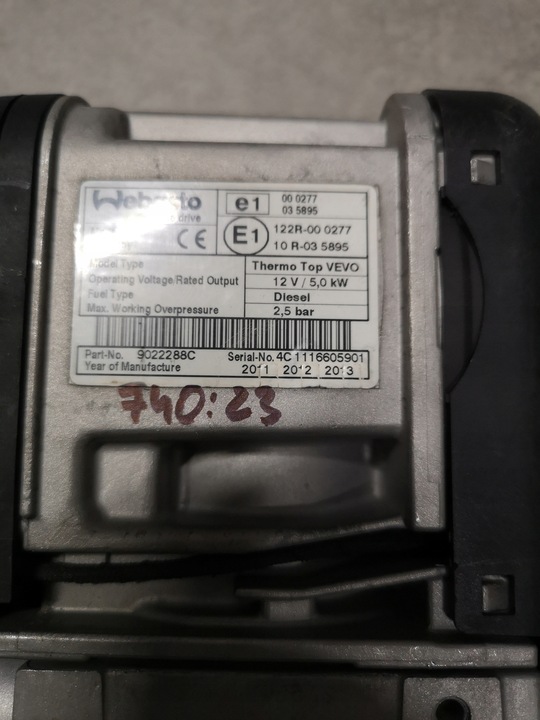 фото №6, Обігрів вебасто vevo vw touran caddy 1k0815005mc 9022288c