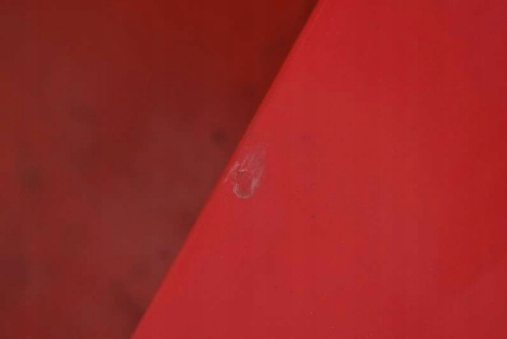 фото №9, Капот крышка двигателя красная dacia logan mcv 1 i рестайлинг 07-12