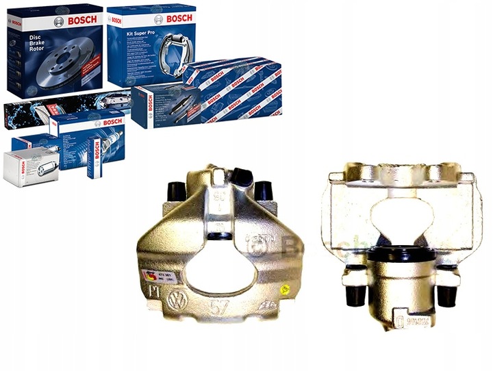 фото №1, Суппорт тормозной vw transporter iv 1.8-2.8 07.90-0