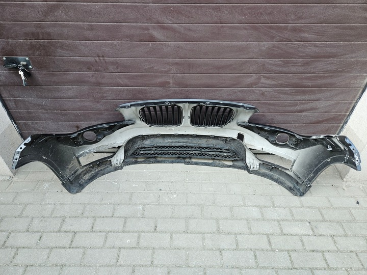 фото №8, Бампер перед переднее bmw x1 e84 рестайлинг lci 2167580100 + решётки радиатора + решётка org
