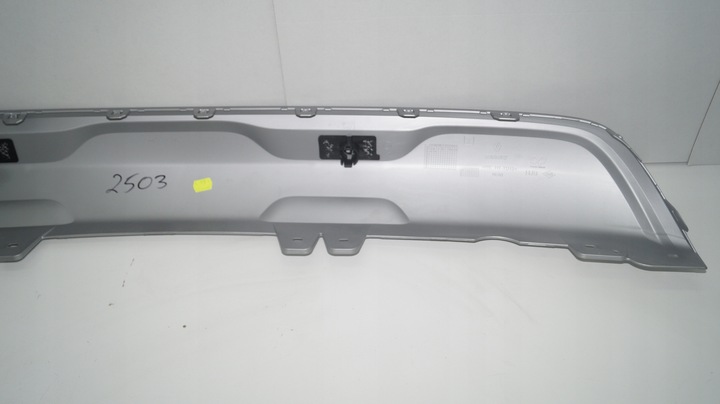 фото №5, Captur ii 2 новая накладка планка бампера задняя зад pdc серебряная оригинал