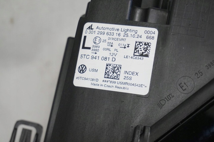 фото №16, Лампа ліва права повний led vw touran ii 5ta 24r 5tc941081d 5tc941082d нове