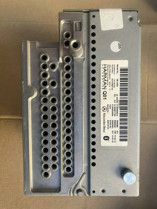 фото №10, Радио команда mercedes w205 c большой ntg5 hucd dvd a2059008015 harman hb 9092