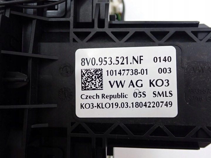 фото №9, Кермовий/підкермовий перемикач стрічка комбінований 8v0953521nf audi q2 81a 18r