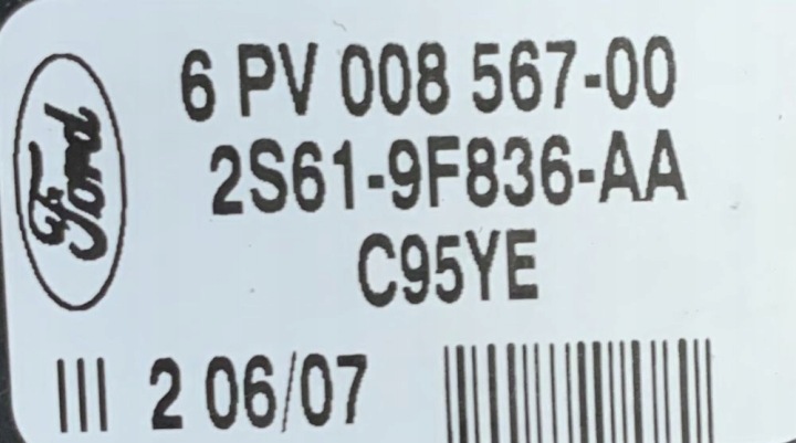 фото №6, Потенціометр педаль газу ford fusion 2s61-9f836-aa