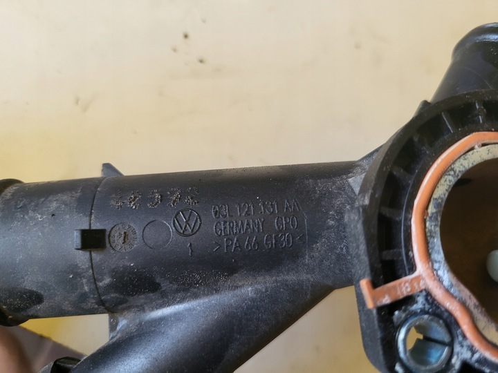 фото №6, Vw golf vi tdi шланг штуцер корпус термостата