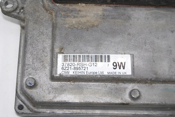 фото №6, Комп'ютер блок керування двигуна honda civic viii ufo 1,4 37820-rsh-g12 c9w 9w