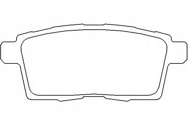 фото №1, Гальмівні колодки гальмівні зад mazda cx-7, mazda cx-9 2007-