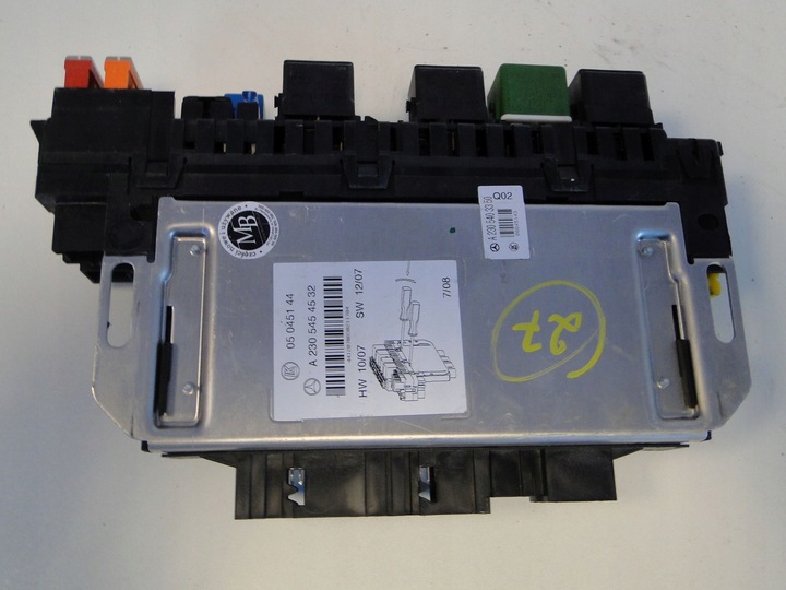 фото №8, Mercedes коробка предохранителей предохранители модуль sam sl r230 230