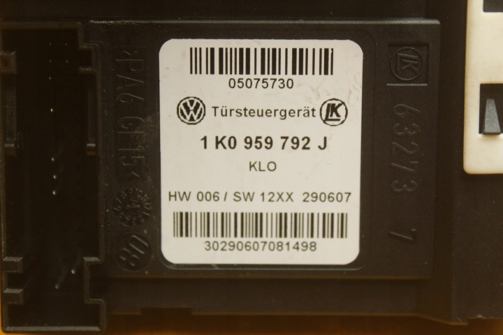 фото №9, Двигунчик блок керування  скла праве перед vw golf v 1k0959792j 1k4837402s