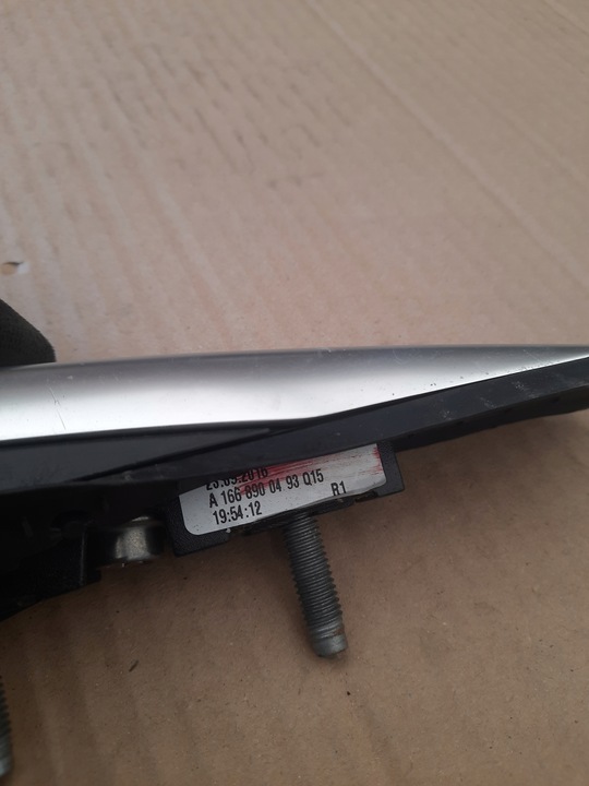 фото №16, Mercedes gle w166 15-19 рейлінги дахові лівий праві хром usa