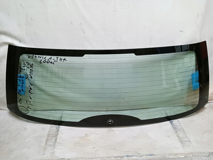 фото №1, Скло задня skoda fabia ii-2 hb 5d 2007-2015 as2-jasna оригінал