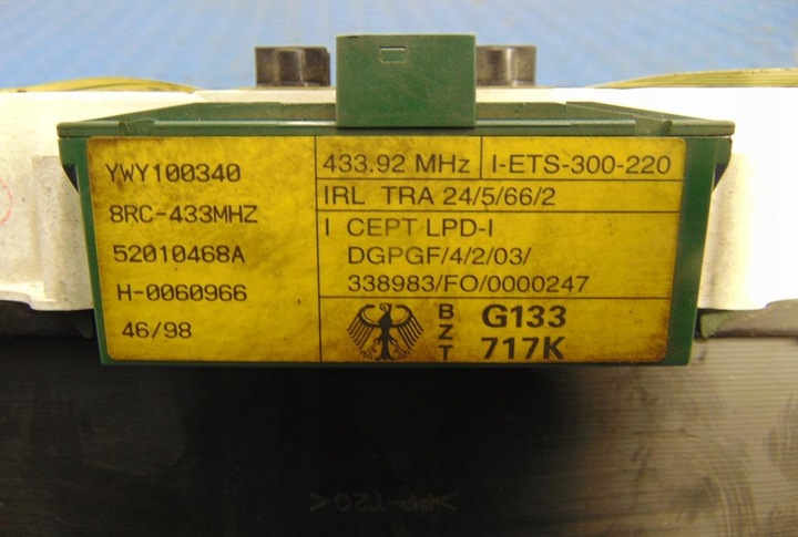 фото №7, Land rover freelander i 2.0 набор индикаторов 52010468a