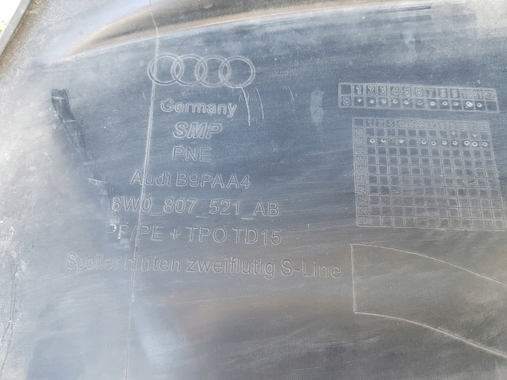 фото №14, Бампер зад задний audi a4 b9 8w9 s-line год 19-21