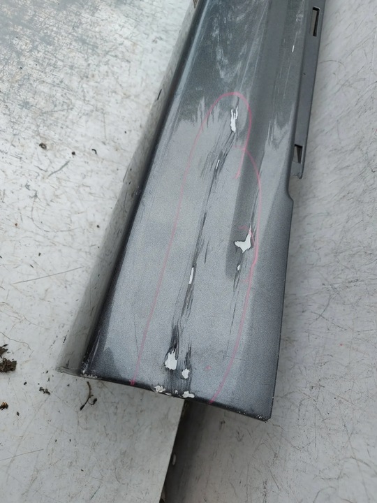 фото №9, Ford mondeo mk5 v 14- ліва планка порогова накладка поріг