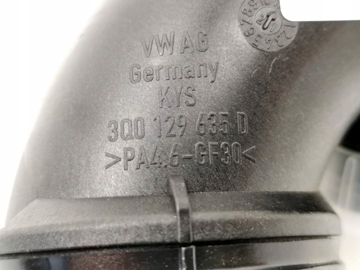 фото №8, Труба воздуховод воздуха vw passat golf arteon 3h 3q0129654k новый org