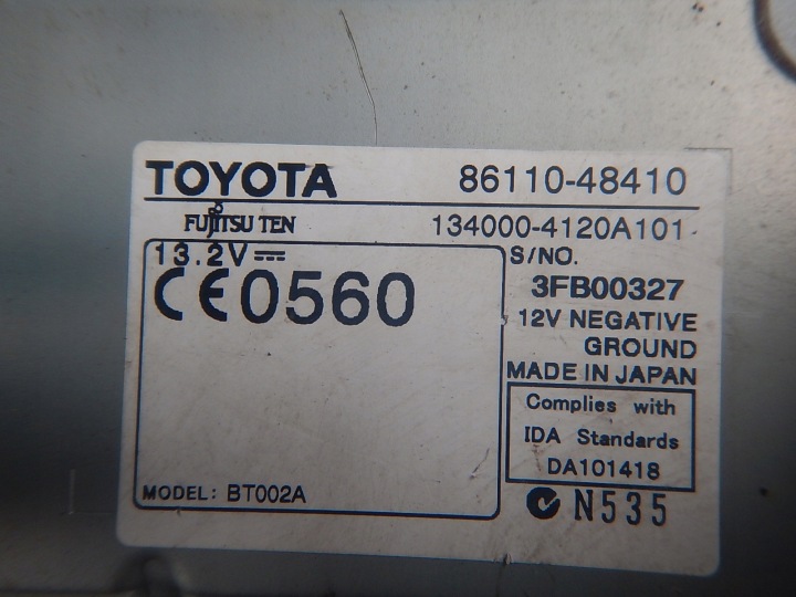 фото №8, Lexus rx rx350 rx400 ii магнітола дисплей панель 86110-48410 оригінал