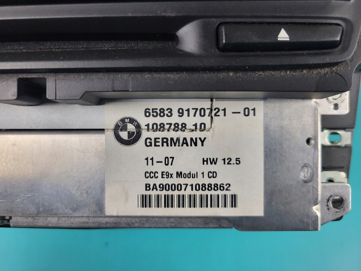 фото №13, Bmw e90 e91 e92 08r навігація велика ccc дисплей 9170721