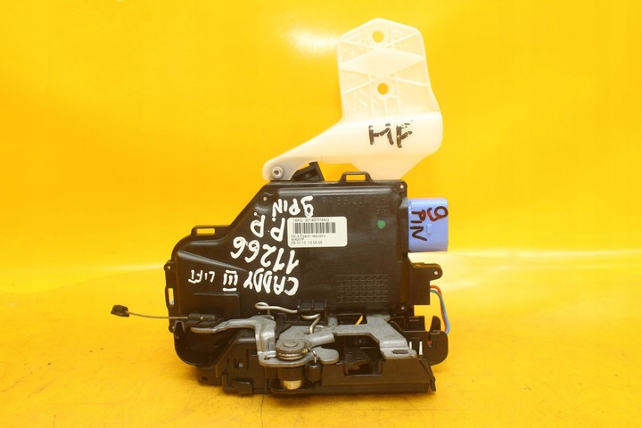фото №6, Замок дверь правые перед vw caddy iii рестайлинг 9 pin 3d1837016aq