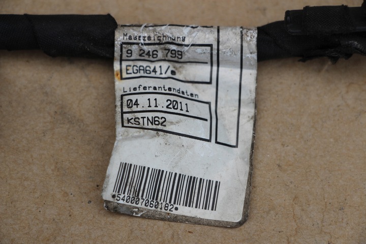 фото №7, Bmw 5 f10 f11 жгут установка бампера перед передней