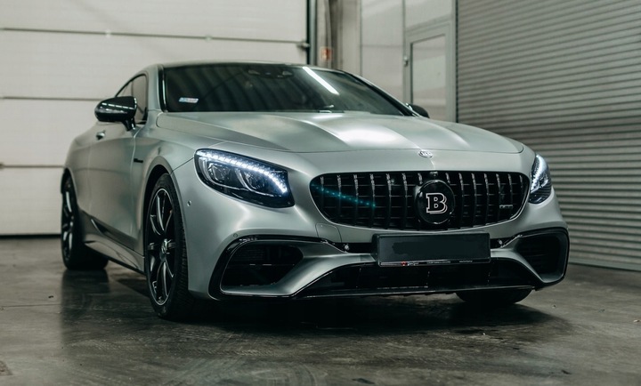 фото №9, Решётка радиатора решётка mercedes s купе w217 c217 amg panamericana рестайлинг рестайлинг чёрный