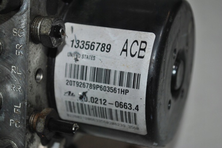 фото №6, Головний гальмівний циліндр abs opel astra j iv 13356789 acb 10.0961-4522.3